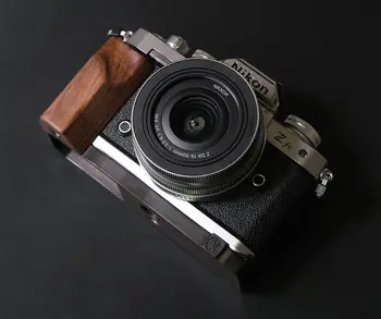 Рукоятка из дерева эбеновый орех для камеры Nikon ZFC деревянная ручной работы