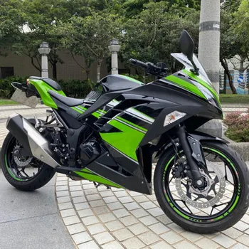Комплект Мотоциклетных Обтекателей Для Kawasaki Ninja 300 EX300 EX 300 Ninja300 2013 2014 2015 2016 2017 Литьевая Форма Кузова Зеленый Черный