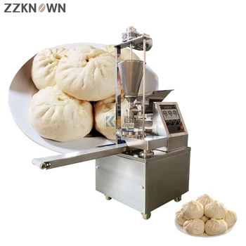 Коммерческая автоматическая машина для производства самбосы с начинкой из булочек на пару Siao Long Pao Siopao производительностью 3000 шт./ч