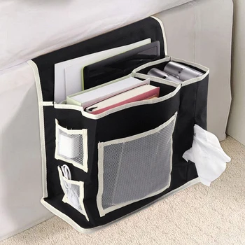 Сумка для хранения из ткани Оксфорд, Моющаяся сумка для дивана, Тканевая прикроватная сумка для хранения, Домашняя прикроватная сумка-органайзер