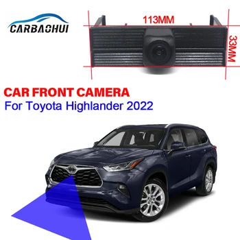 Камера переднего обзора автомобиля Водонепроницаемая CCD AHD камера помощи при парковке высокого разрешения ночного видения Подходит для Toyota Highlander 2022