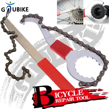 Инструменты для ремонта велосипедов GTUBIKE, Съемник велосипедной цепи, ключ свободного хода, Многофункциональные Инструменты для снятия кассеты с маховика