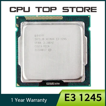 Используемый процессор Intel Xeon E3-1245 3,3 ГГц SR00L Quad-Core 8M Cache LGA 1155 CPU Процессор E3 1245