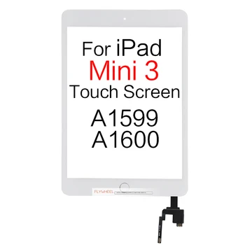 10 шт./лот Сенсорный экран для iPad Mini 3 A1599 A1600 с цифровым преобразователем сенсорного экрана в сборе с кнопкой home