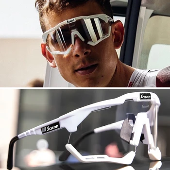 Фотохромные велосипедные очки мужчины женщины открытый поляризованный рыбалка солнцезащитные очки горный велосипед очки дорожный велосипед велоспорт очки