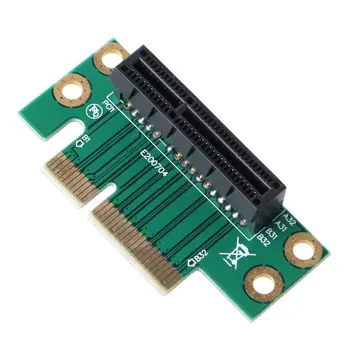 PCI Express PCI-E 4X Адаптер Riser Card 90 Градусов Под Прямым Углом Riser Converter Card для Компьютера на Шасси Сервера 1U/2U Оптом
