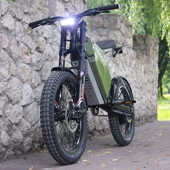 72v 3000W 5000w Для взрослых Быстрый электрический Грязевой горный велосипед с толстой шиной и алюминиевой направляющей Электрический мотоцикл-байк