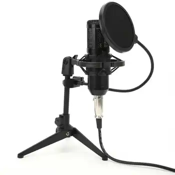 Микрофон для записи -45 дБ ± 3 дБ Высокочувствительный конденсаторный микрофон со штекером 3,5 мм для дома, для студии