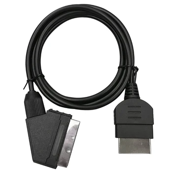 1,8 м / 70,87 дюйма RGB SCART кабель 24Pin высокой четкости Подходит для ТВ AV, Scart RGB кабель для игровой консоли X 360, для X 360 T21A