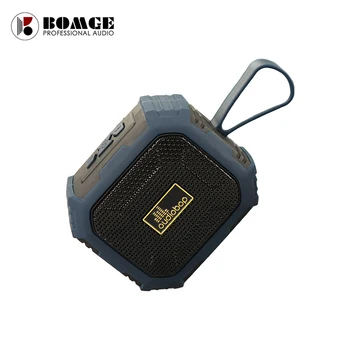 BOMGE IPX5 Водонепроницаемые Портативные Колонки Встроенный Микрофон 360 HD Объемный Звук Беспроводной Открытый Мини-Душ Для Путешествий Spo
