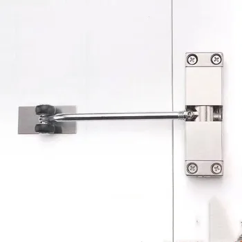 Автоматический пружинный дверной доводчик, дверной доводчик из нержавеющей стали, может регулировать дверной доводчик мебельной дверной фурнитуры