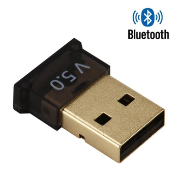 USB-адаптер Bluetooth Передатчик BT 5.0, Bluetooth-ключ, Bluetooth-приемник, аудио Беспроводной USB-адаптер для компьютера, ПК, ноутбука