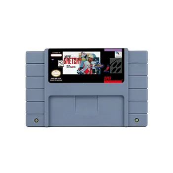 Уэйн Гретцки и ролевая игра NHLPA All-Stars для SNES, американская версия, 16-разрядная Ретро-тележка, подарок для детей