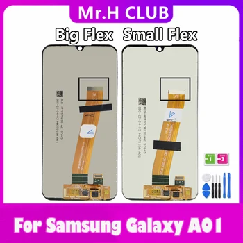 НОВЫЙ ЖК-дисплей для Samsung Galaxy A01 A015 A015F A015G A015DS SM-A015F/DS ЖК-дисплей С Сенсорным экраном в сборе + Бесплатные инструменты