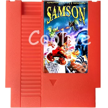 Высококачественный картридж Little Samson на 72 контакта, 8-битный картридж для игровой консоли, английский язык