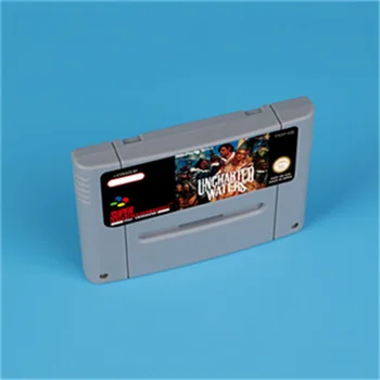 для неизведанных вод (экономия заряда батареи) 16-битная игровая карта для игровой консоли SNES версии EUR PAL