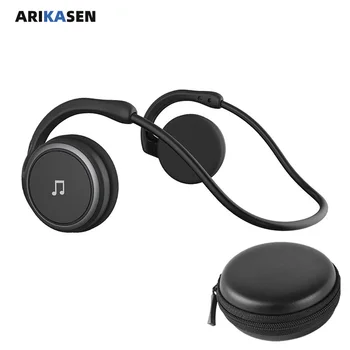 Маленькие Bluetooth-наушники A6, обернутые вокруг головы, Удобные беспроводные наушники, складные Bluetooth-гарнитуры с микрофоном, сумочка