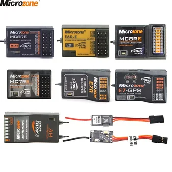 MicroZone MC9002 MIni M-SBUS приемник 6-канальный MC8RE 8-канальный для MC6C MC8B Контроллер Передатчик Радиоуправляемый самолет-Дрон
