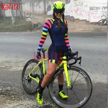 Kafit 2023 Новый велосипедный костюм с длинным рукавом, женская толстовка, комплект уличной команды, костюм для дорожного снаряжения по индивидуальному заказу, комбинезон Унисекс