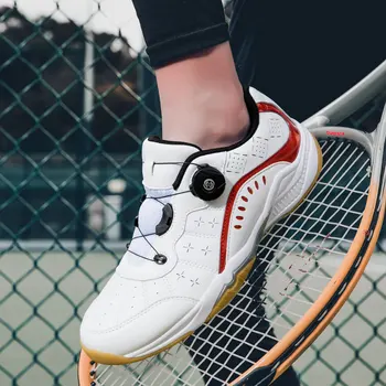 Мужская обувь для бадминтона, мужская теннисная обувь в новом классическом стиле, спортивные кроссовки для мужчин, оригинальные профессиональные спортивные туфли для настольного тенниса