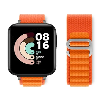 Новый нейлоновый ремешок Alpine Loop для Xiaomi Mi Watch Lite, сменный браслет Redmi Watch 2, Mi Watch Lite, бампер Correa Band　