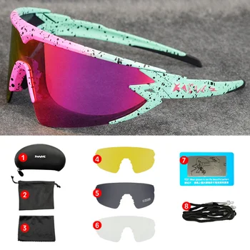 Солнцезащитные очки Kapvoe, Велосипедные очки для езды по горной дороге, Спортивные Мужские и Женские очки, Защитные очки для верховой езды, Велосипедные Очки, Велосипедные велосипеды