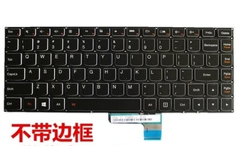 Новая клавиатура ноутбука с подсветкой для lenovo IdeaPad 500s-13isk английский черный