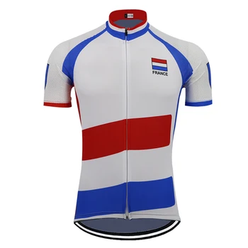 Франция Велоспорт Джерси 2021 Мужская Велосипедная одежда с коротким рукавом Maillot Ciclismo Hombre, Быстросохнущая Велосипедная одежда, Джерси MTB