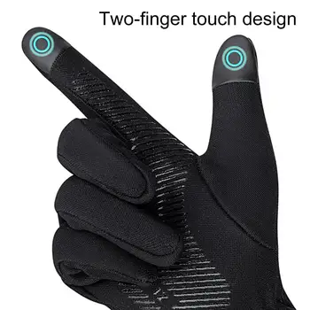 1 пара тренировочных перчаток, нескользящие черные тренировочные перчатки с сенсорным экраном, спортивные перчатки унисекс для занятий спортом на открытом воздухе