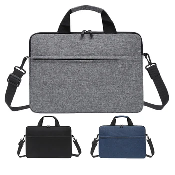 Сумка для ноутбука MacBook Air M1, чехол для Xiaomi Dell Asus 13 14 15 15,6-дюймовая легкая сумка-мессенджер на плечо, сумка-портфель