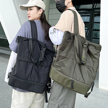 Повседневная сумка для путешествий, спортивная сумка, спортивные сумки, женский рюкзак унисекс большой емкости, нейлоновая водонепроницаемая спортивная сумка для женщин и мужчин