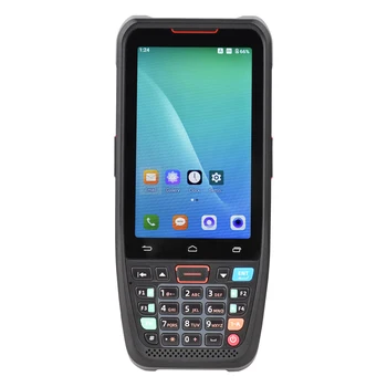 Портативный POS Android 10,0 PDA Терминал 1D/2D/QR Сканер штрих-кодов 4,0-Дюймовый Сенсорный Экран 2/3 / 4G WiFi BT Терминальный Сканер для Розничной торговли