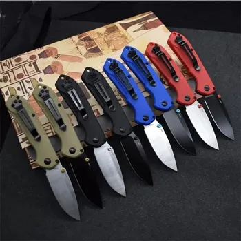 Несколько вариантов складного ножа для повседневного ношения BM 565 Mini Freek S90V с откидным лезвием, охотничьи ножи для выживания, тактические защитные ножи