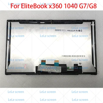 14-дюймовый ЖК-дисплей NE140FHM-N6L Для HP EliteBook x360 1040 G7 G8 Сенсорный Экран FHD UHD Дигитайзер Замена Экрана Ноутбука